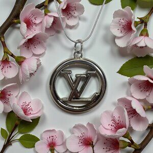 Louis Vuitton Sliver Round  zipper pull